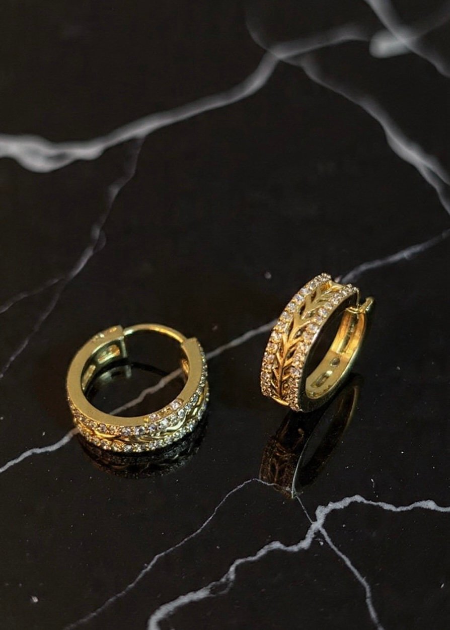PENDIENTES DE ARO ROYAL