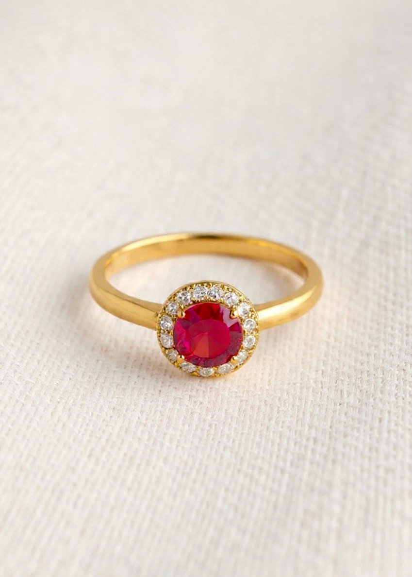 ANILLO HALO ROJO