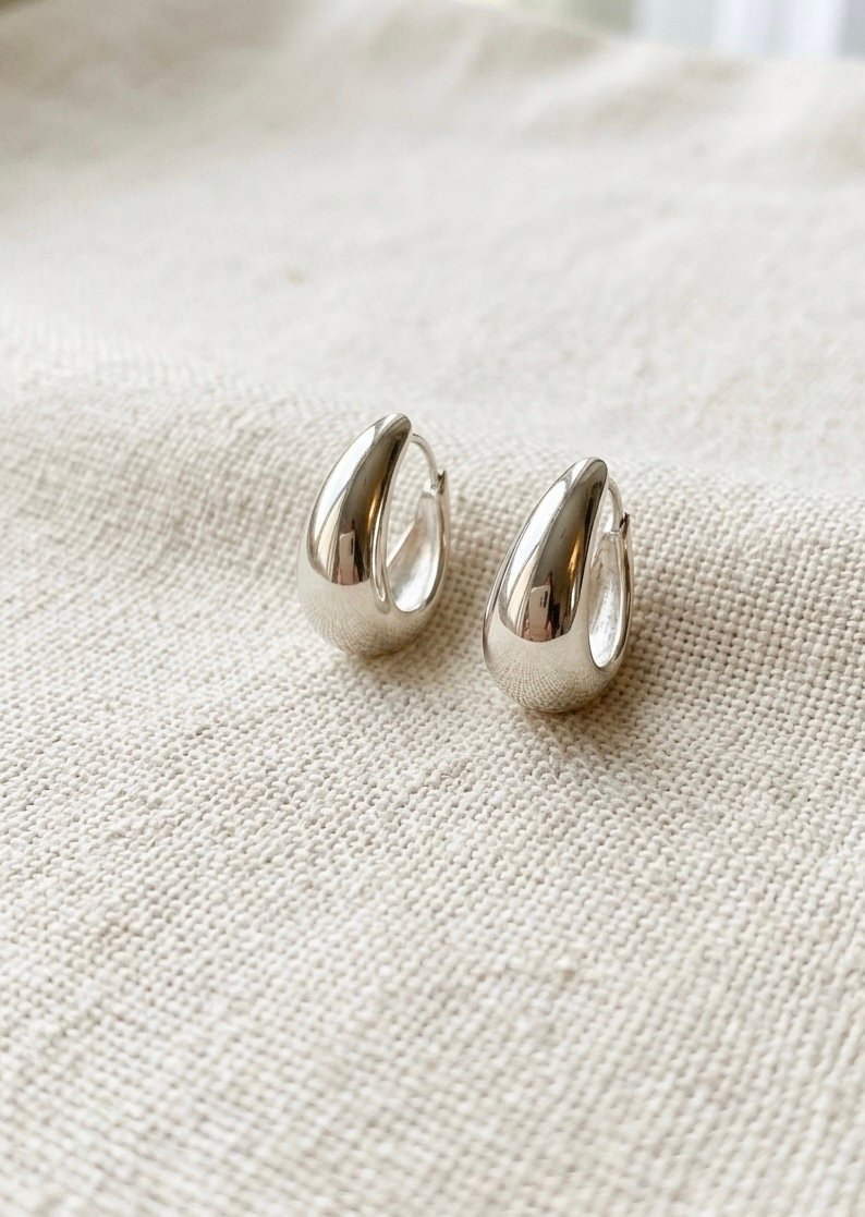 PENDIENTES DE ARO SILVER