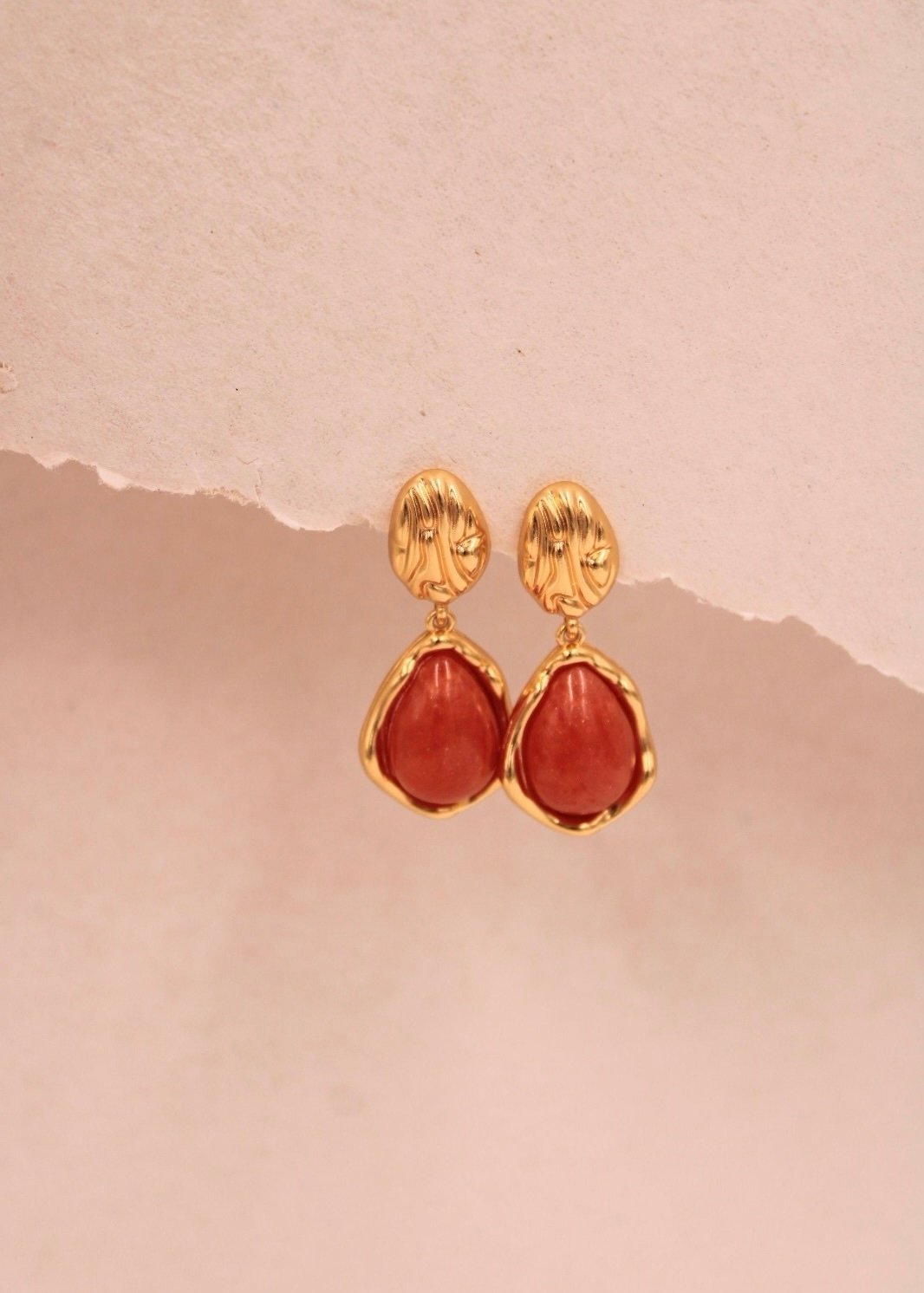 PENDIENTES DE GOTA DAN ACERO INOX