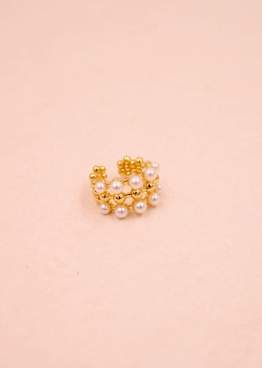 EAR CUFF PERLITAS RODIO